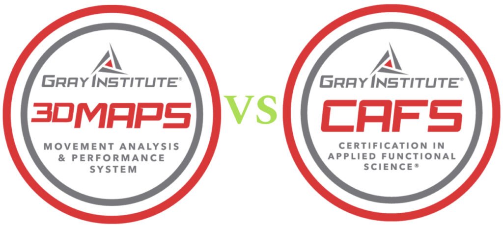 Gray Institute 3DMAPS versus CAFS