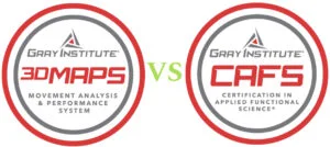 Gray Institute 3DMAPS versus CAFS