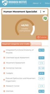 Brookbush Institute Review: 2 Great Online Certifications! 12 Brookbush Institute Human Movement Specialist credit hours
