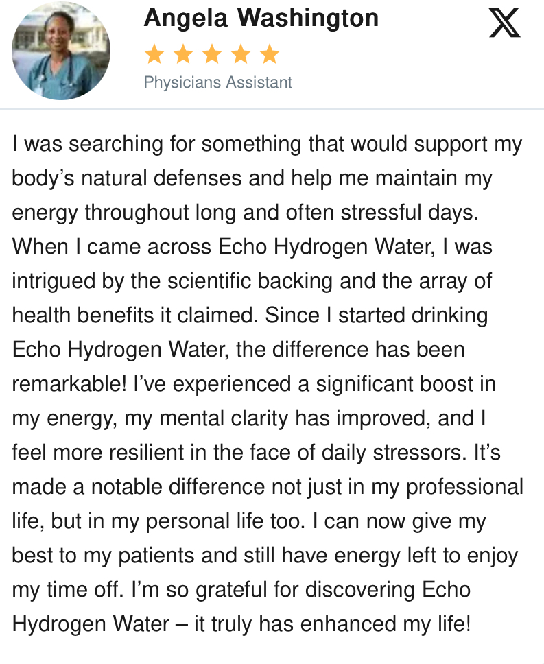 Hydrogen Water benefits